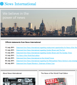 News International News International: facing problems